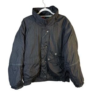 Prezzia Vintage 80s 90s Black Bomber Jacket Size M Unisex Retro Streetwear